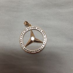 Pendant Solid 18k Gold Diamond