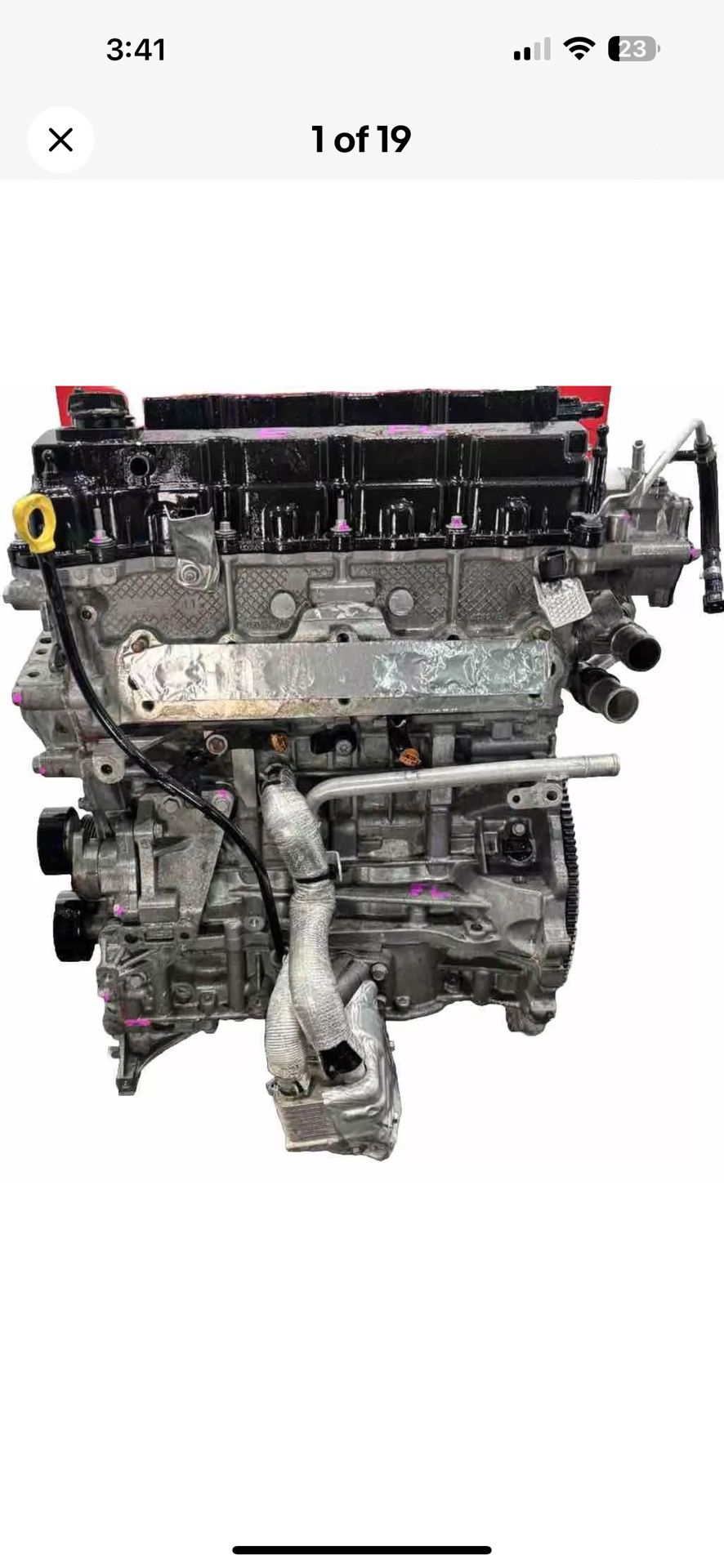 2019 Jeep Cherokee 2.4L Engine Motor Block ( PART ) WORKING