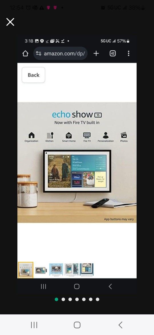 NOW REDUCED Used Barely HANDFUL OF TIMES ECHO SHOW 15 ! 279.99 +tax On Amazon