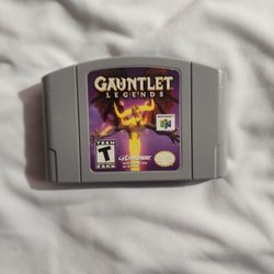Gauntlet Legends - Authentic  Nintendo 64  Tested & Working