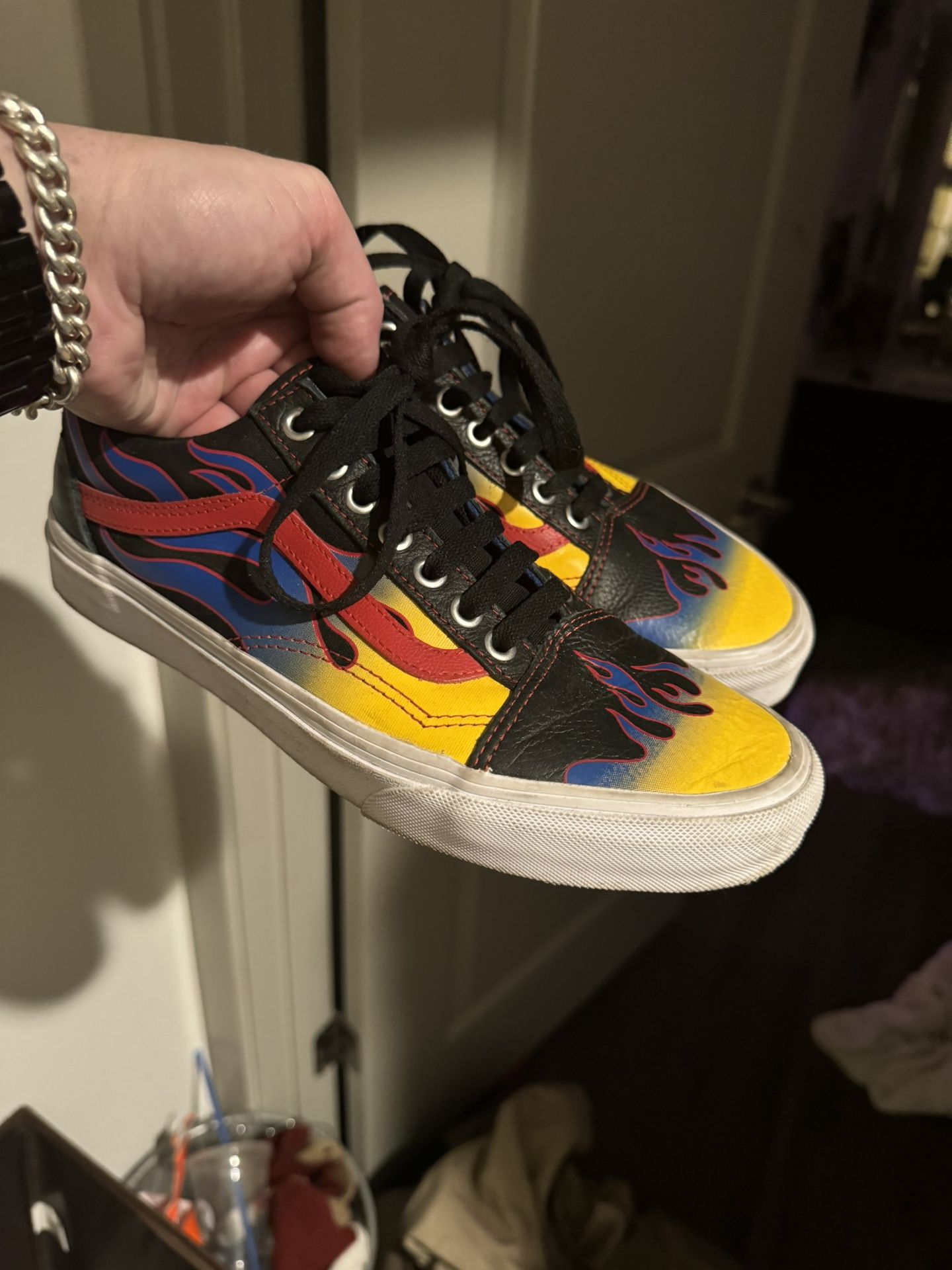 Vans Flames Low Tops 