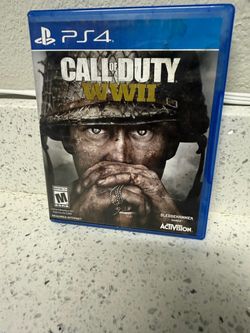 Call of duty WW2 ps4 game