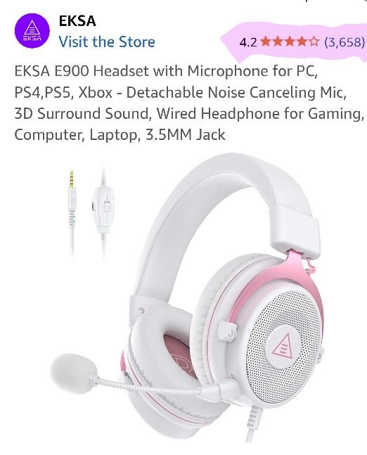 GAMING HEADSET (4.2/5 AMAZON RATED!!!)