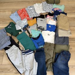 Free- Assorted Shirts T-shirts Pants Size 5/6/7