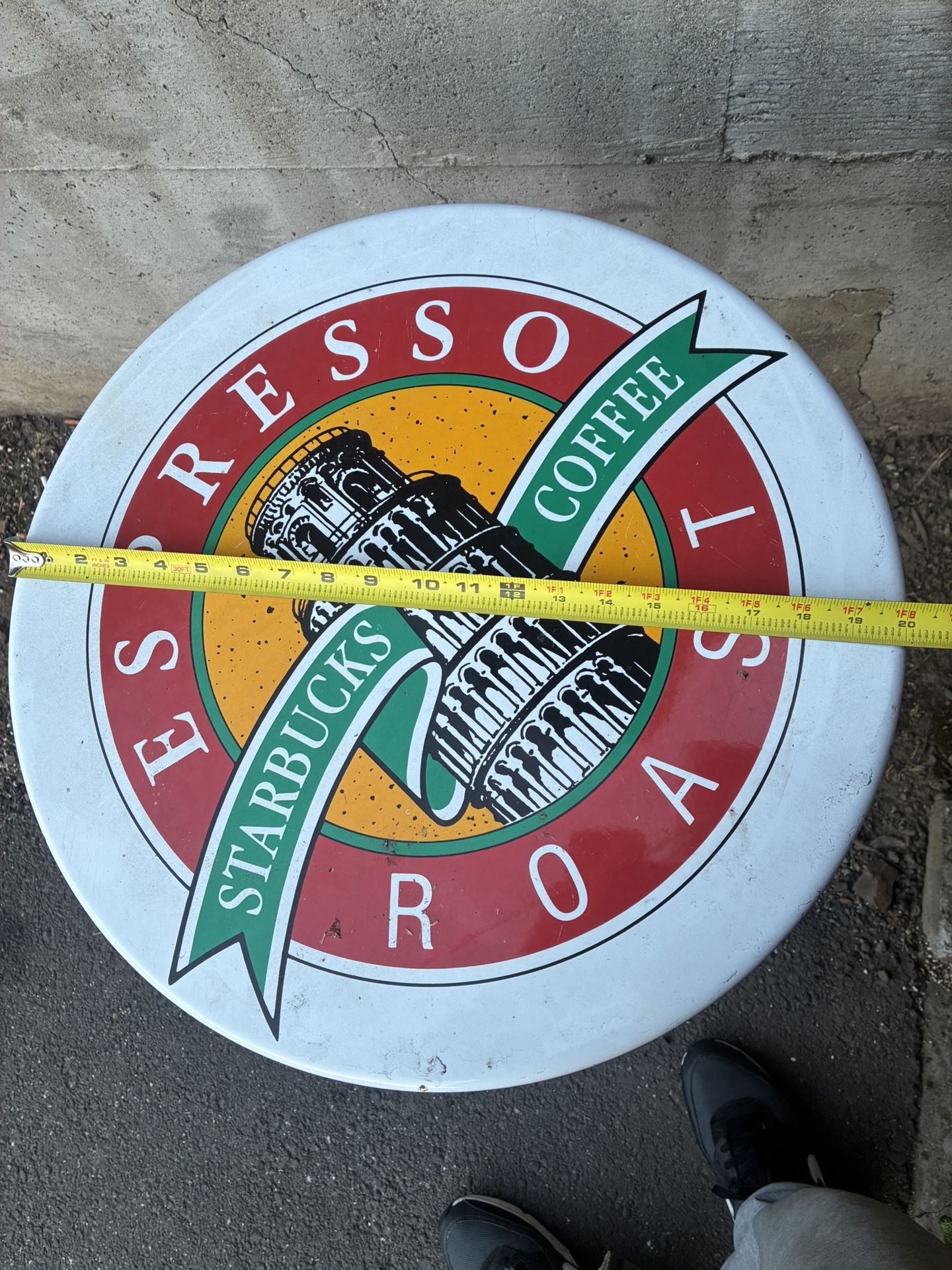 Vintage Starbucks Table