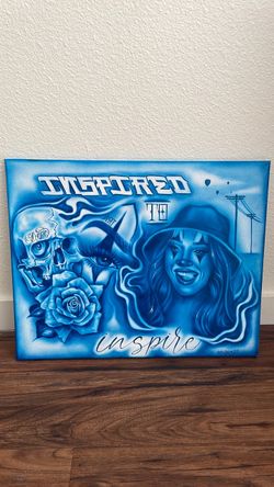 Airbrushed Canvas