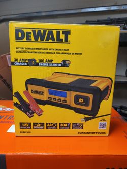 Dewalt Battery Charger/Maintainer with Engine Start