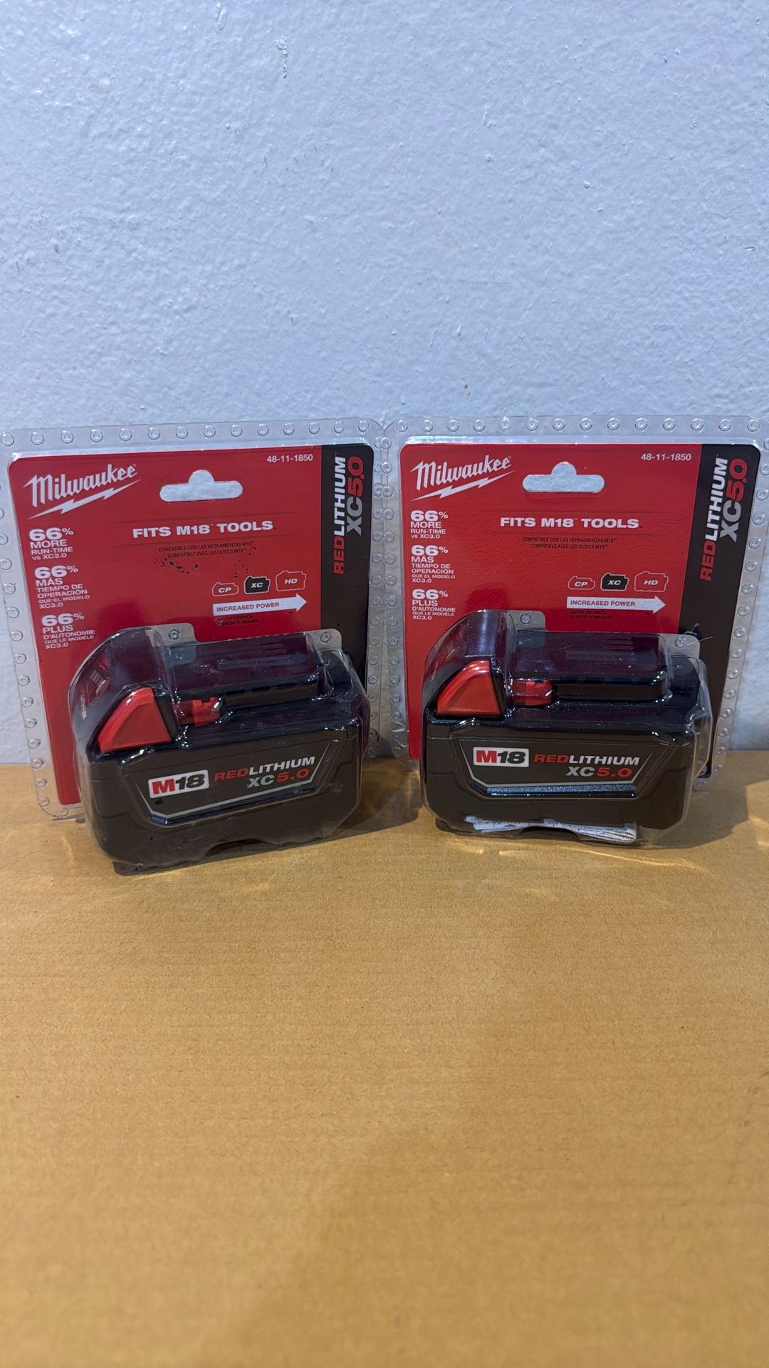 New Milwaukee M18 5.0Ah Battery 