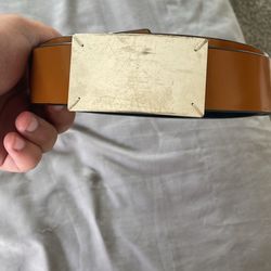 maison margiela reversible belt size 34