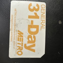 31 Day Bus Passes