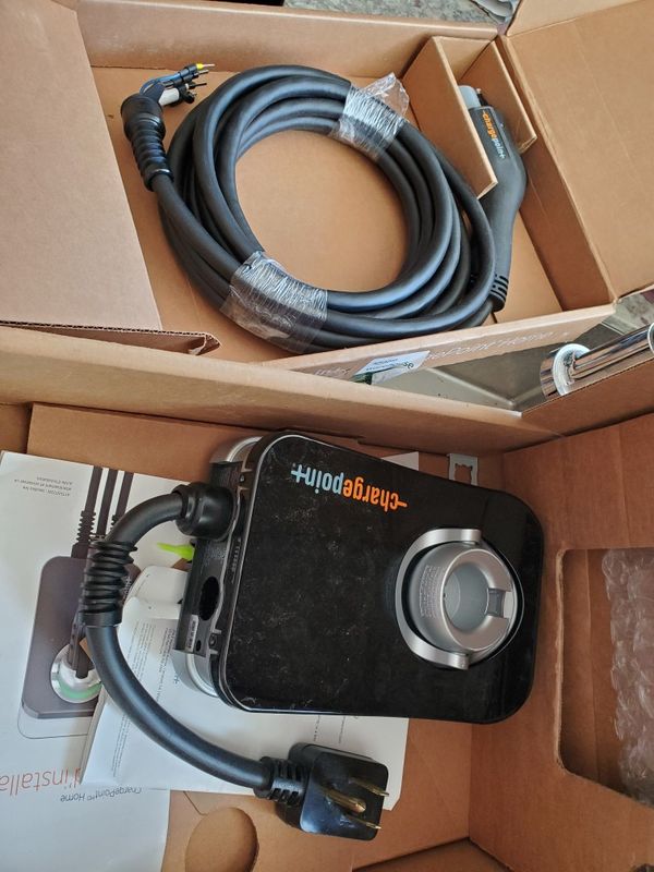 ChargePoint Home EV Vehicle Charger 25 (32A) System and 25' Cord for