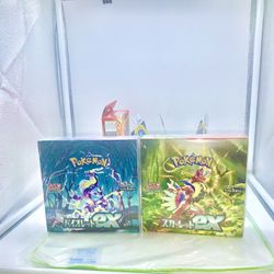 2 Pokemon Card Scarlet & Violet Booster Box Scarlet ex Violet ex sv1S sv1V