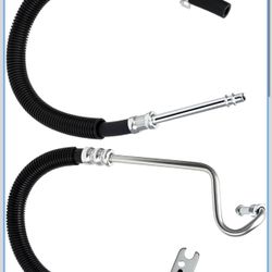 2pcs Power Steering Hose Pressure Line for Chevy Silverado 1500 Tahoe Avalanche 2007-2013, for GMC Sierra 1500 Yukon 2007-2012, for Cadillac Escalade 