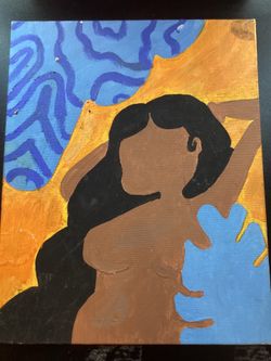 Golden Reverie painting