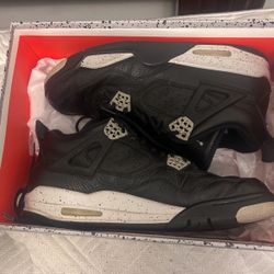 Jordan 4 Oreo Black 
