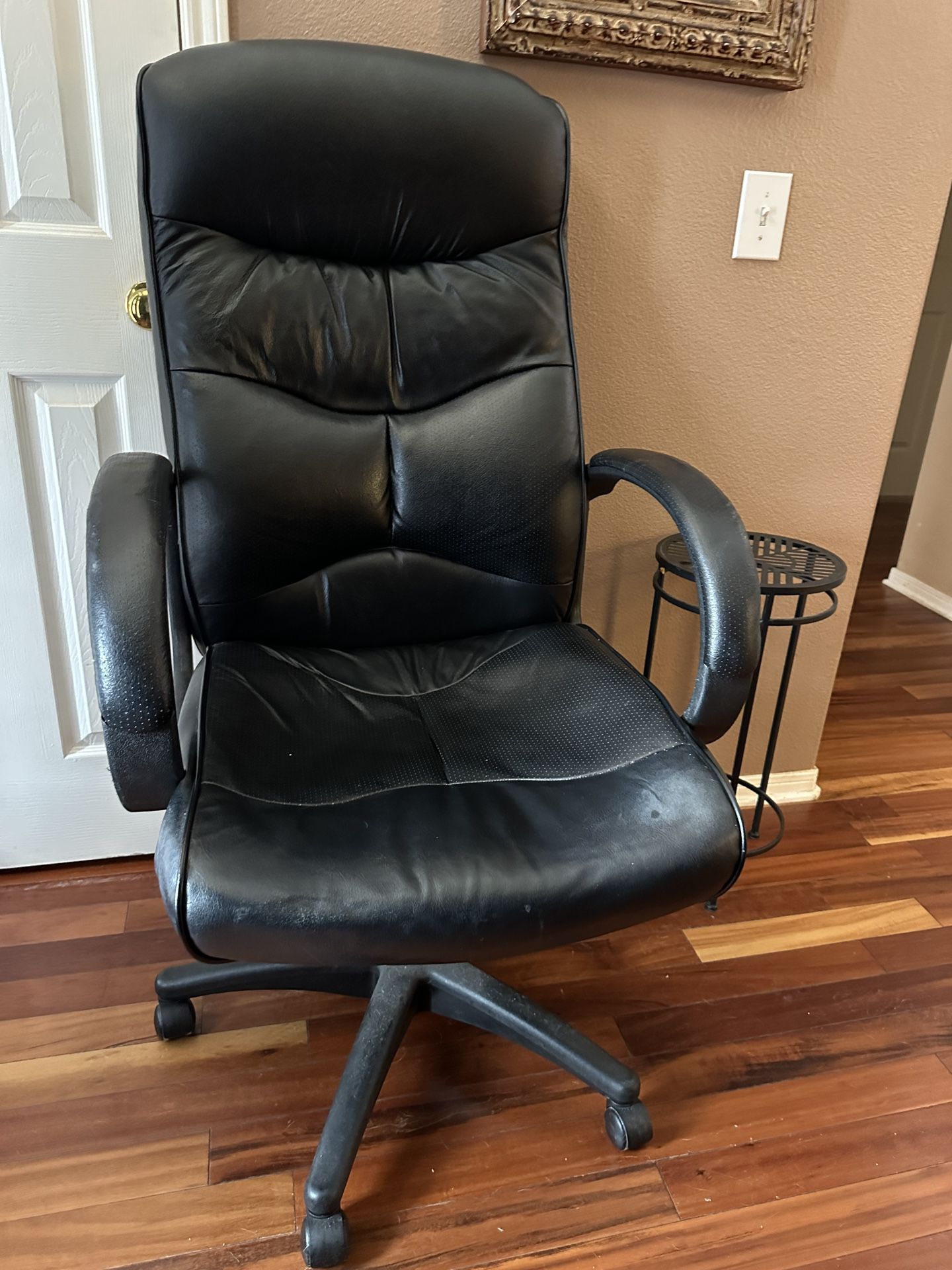 Office Chair - High Back Leather