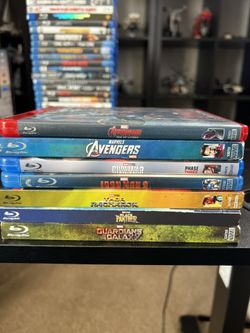 Marvel Blu-ray Movie Lot – Avengers, Thor, Iron Man & More (7)