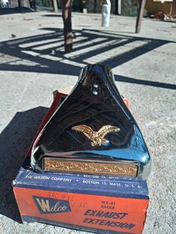 Vintage Wilco tailpipe exhaust extension tip