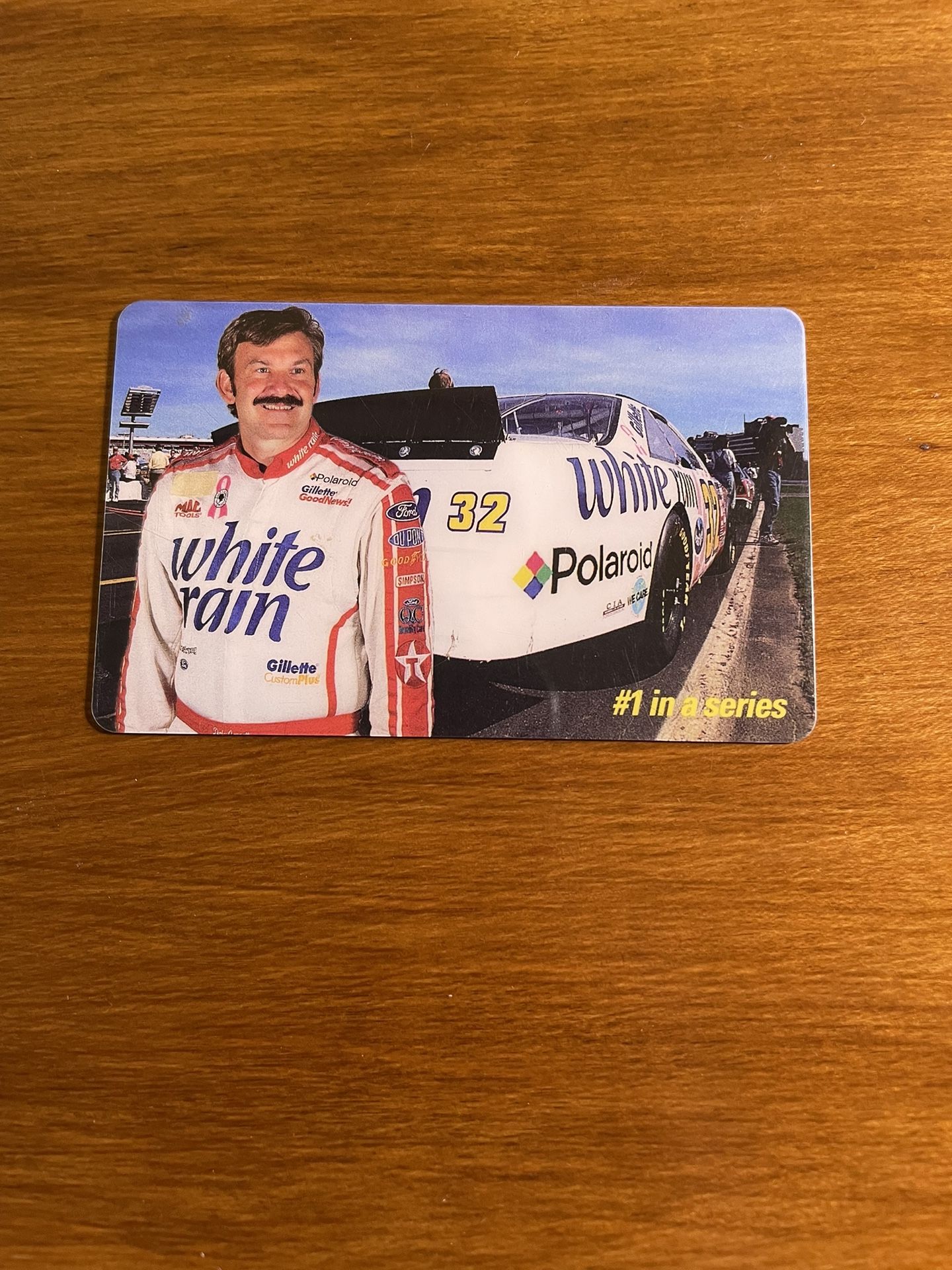 Dale Jarrett Vintage Phone Card