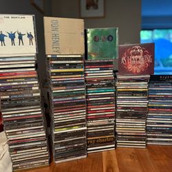  Huge Lot of 150+ CDs – The Beatles, Ray Charles, Fiona Apple, Marilyn Manson & More – AS IS – No Separations 