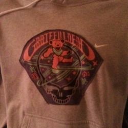 Grateful Dead Large Nike Hoodie Thick Material 