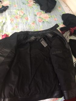 Leather jacket