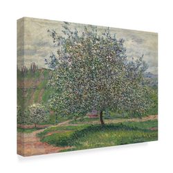 Trademark Global Claude Monet Le Pommier, 1879 Canvas Art - 20" x 25"