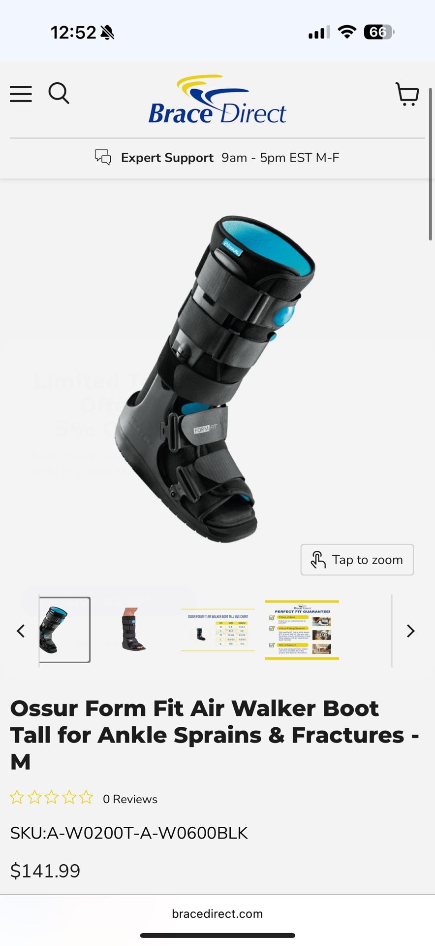 Ossur Foot/leg Boot