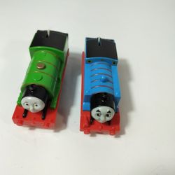Thomas & Friends Trackmaster Motorized Lot Trains Thomas & Percy Engines 2013