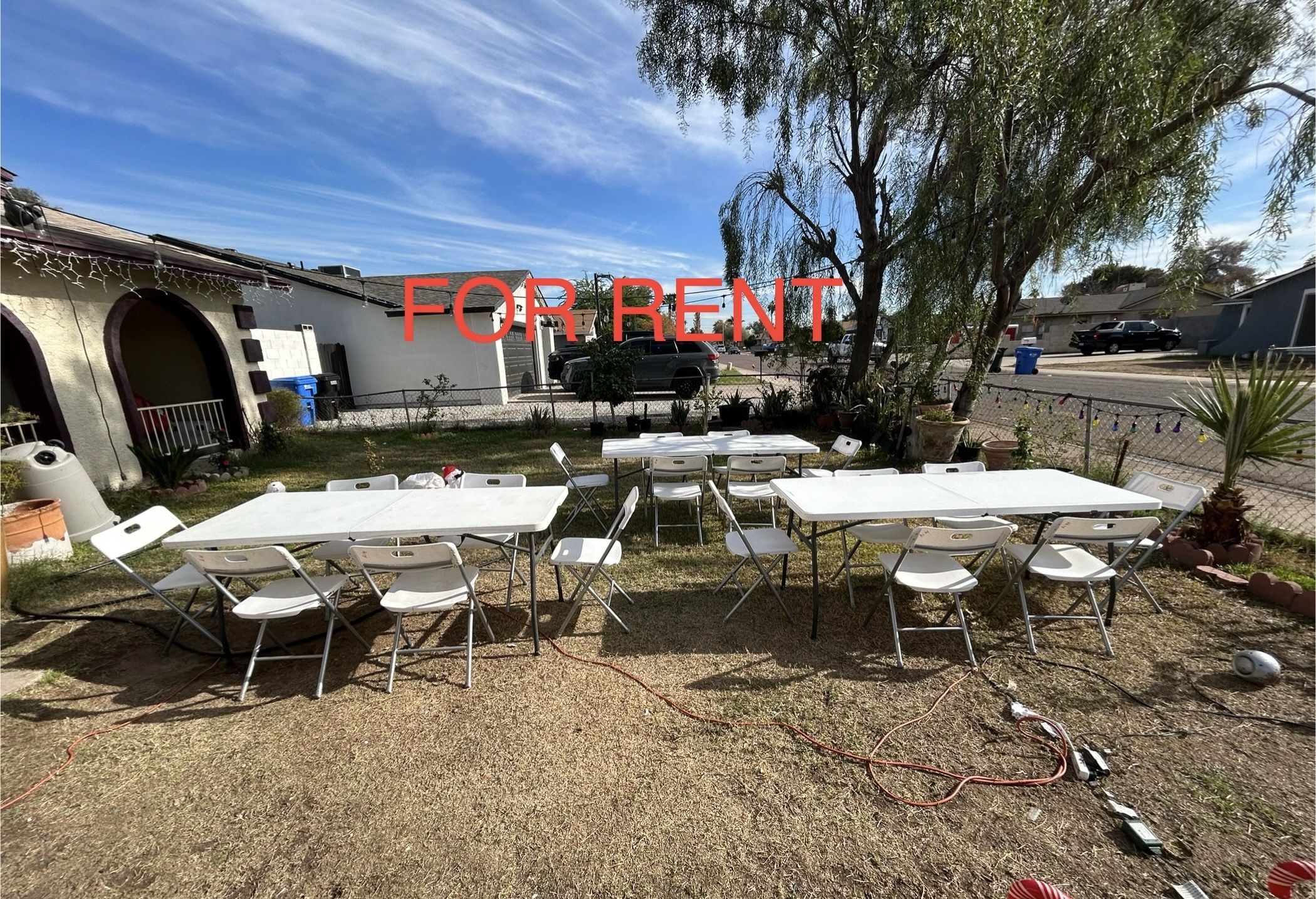 Party Table And Chairs 