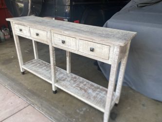 Entry Way / Hall Way Table . 59” Long X 15” Wide And 33” High . 