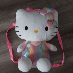 Rainbow Hello Kitty Backpack