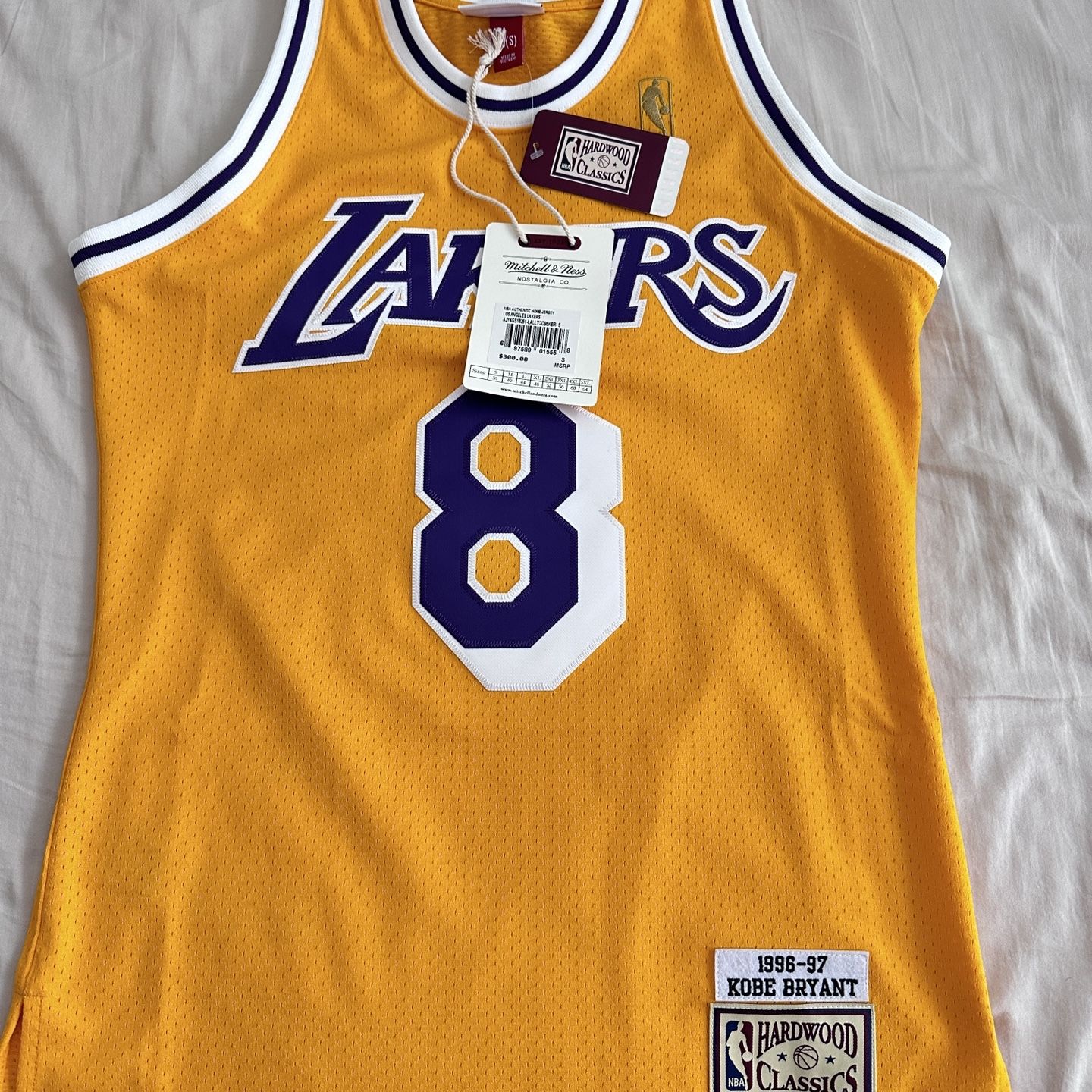 Buy NBA LOS ANGELES LAKERS 1996-97 KOBE BRYANT #8 AUTHENTIC JERSEY for N/A  0.0 | Kickz-DE-AT-INT