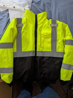 Ergodyne Hi-Vis Waterproof Bomber Jacket Small