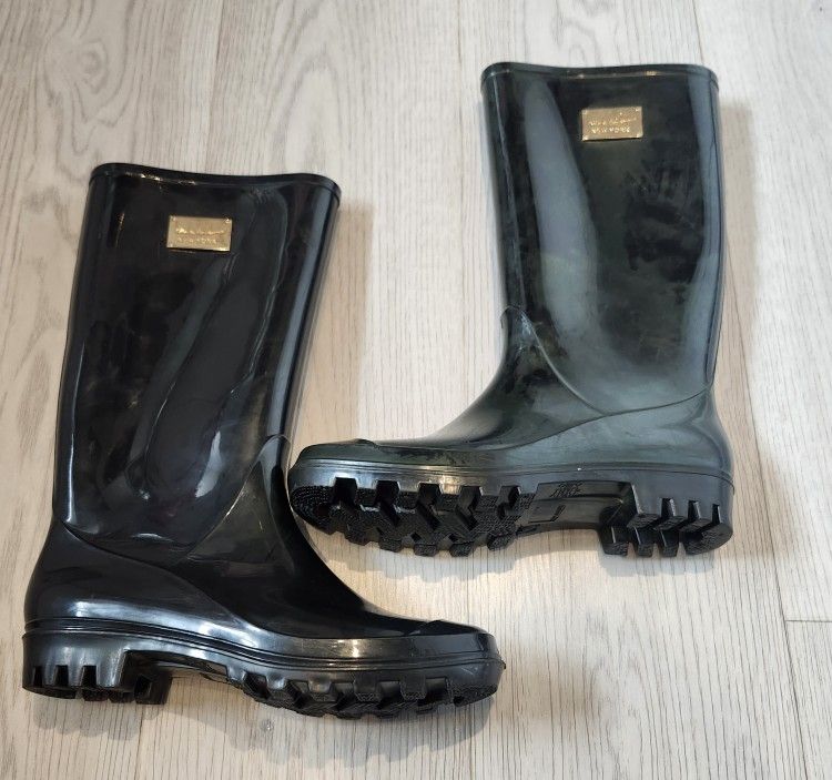 Nicole Miller Rain Boots Size 7