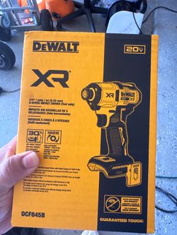 Dewalt XR impact drill