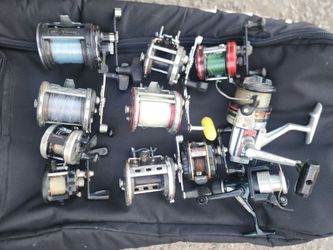 Fishing reels $25 to $40