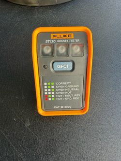 Fluke ST120 - GFCI Socket Tester