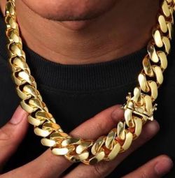 18k Gold Miami Cuban Chain