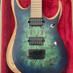 ibanez  iron label  RGDIX6MPB surreal blue burst 
