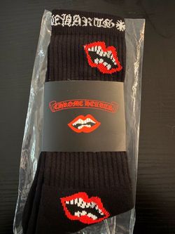 Chrome heart socks