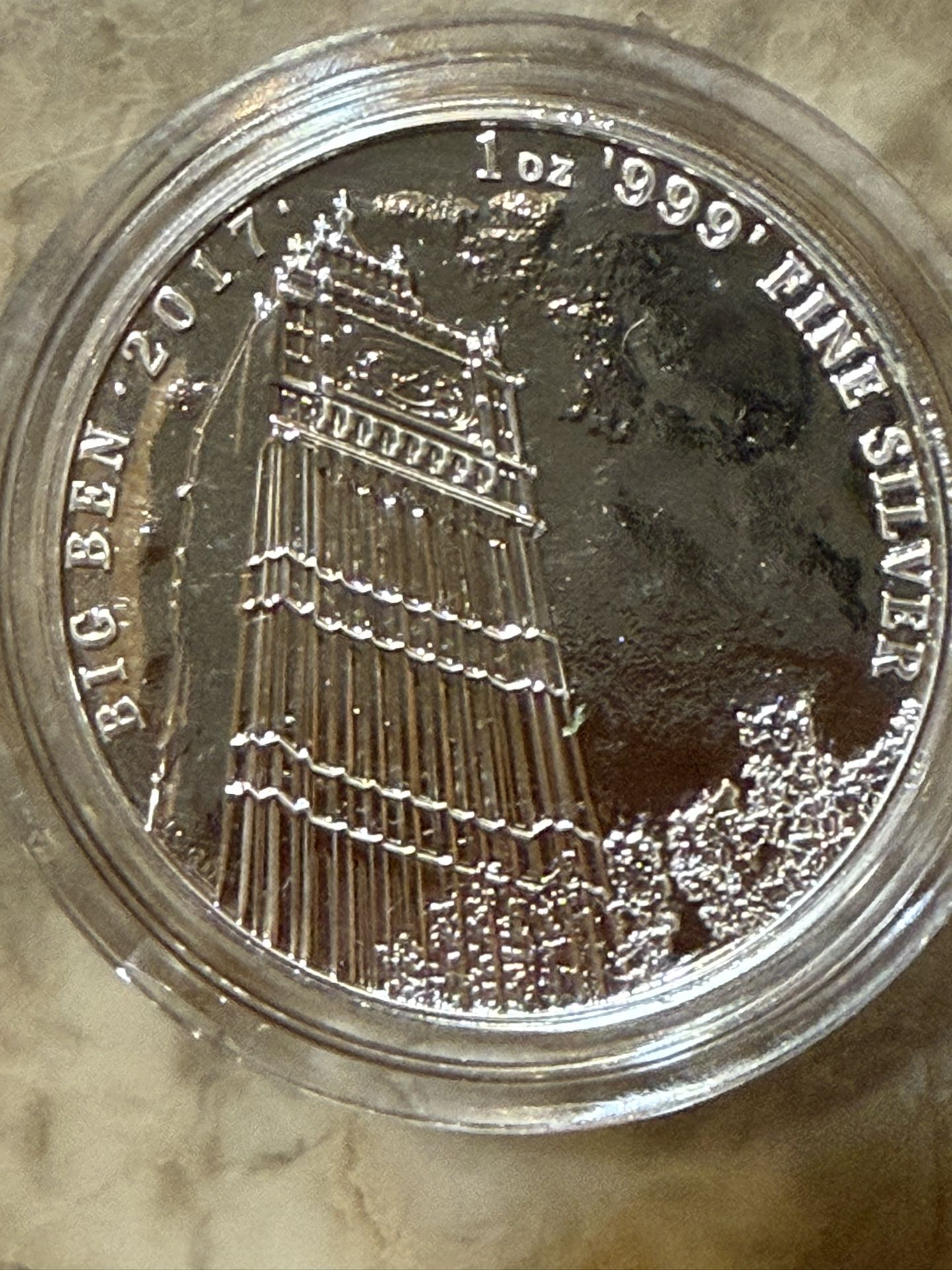 2017 1oz Great British Big Ben Silver Coin