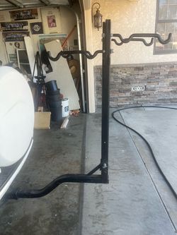Heavy duty bike rack