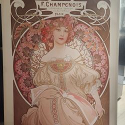 Mucha Canvas Wall Art