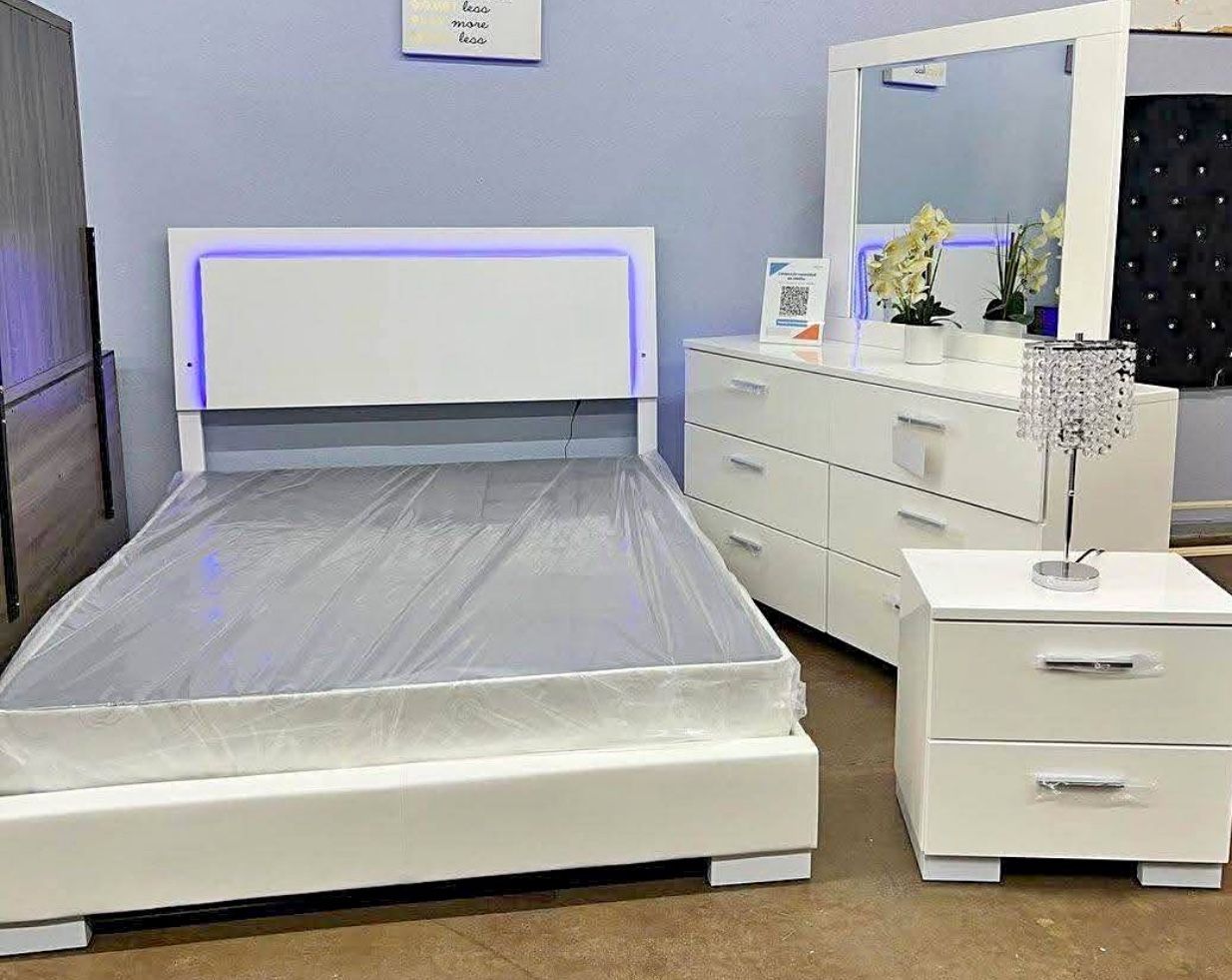 New Bedroom Set In Box 📦 Free Mattress $39 Down Finance Available