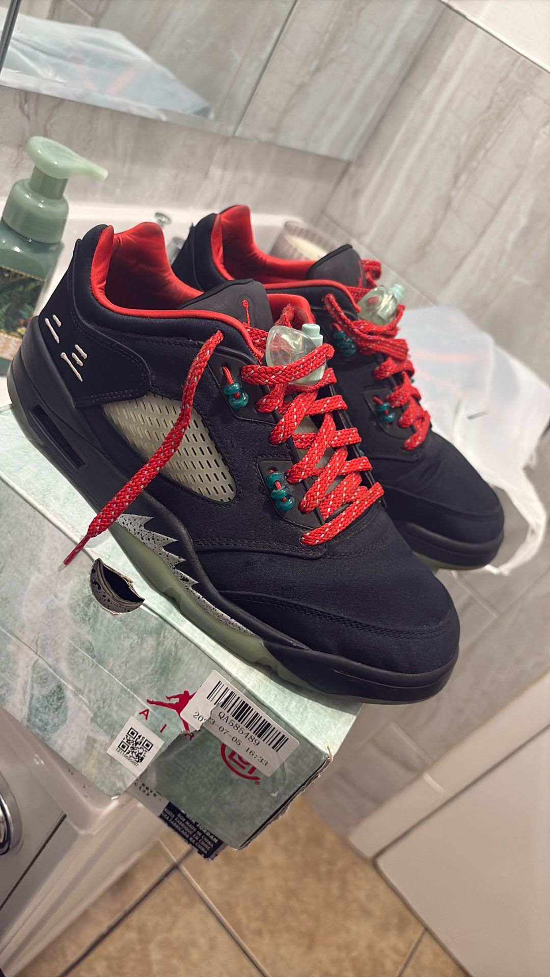 Jordan 5 Retro Low CLOT Jade