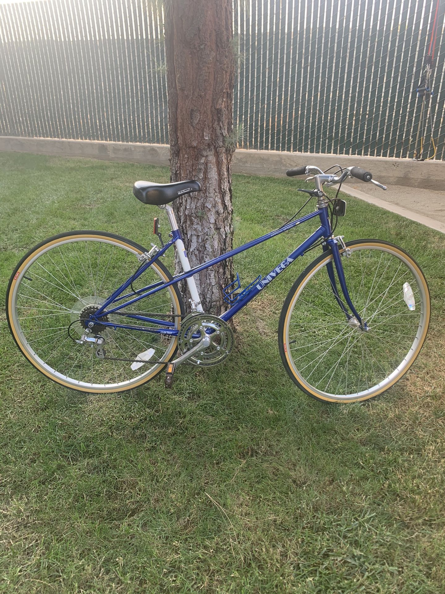 Vintage Univega Arrow Speed 27in Wheel Blue White for Sale in Bakersfield CA OfferUp