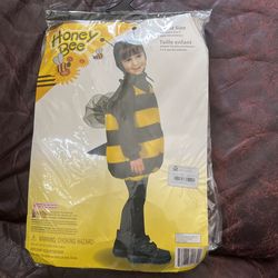 Bee Child Costume, Size 3-5 Year Old Children