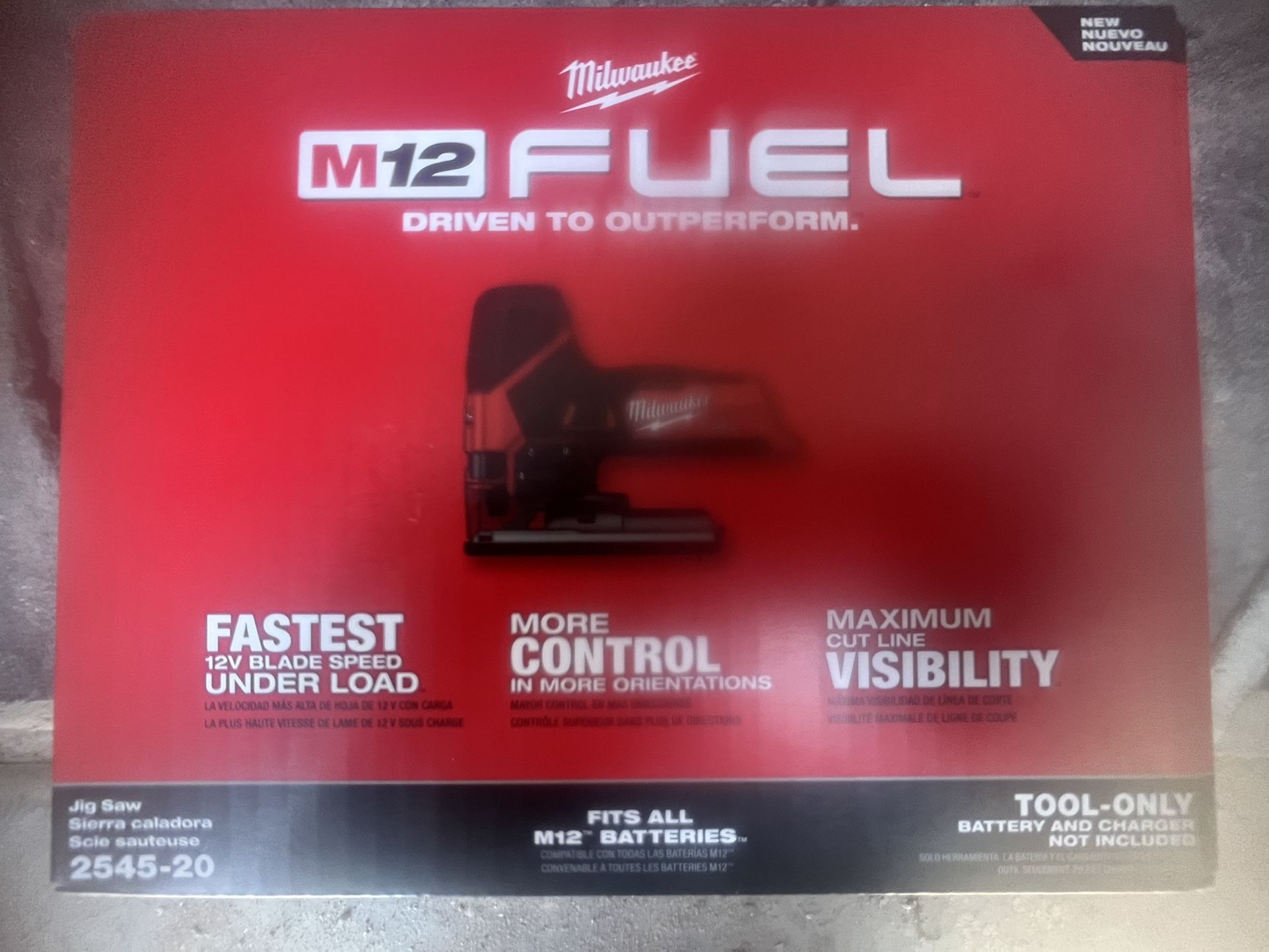 Milwaukee M12 Fuel Jigsaw