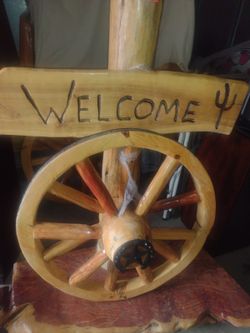 Rustic Welcome Sign
